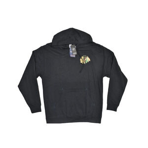 NEW Fanatics NHL Chicago Blackhawks Men's Hoodie Black Regular Size L